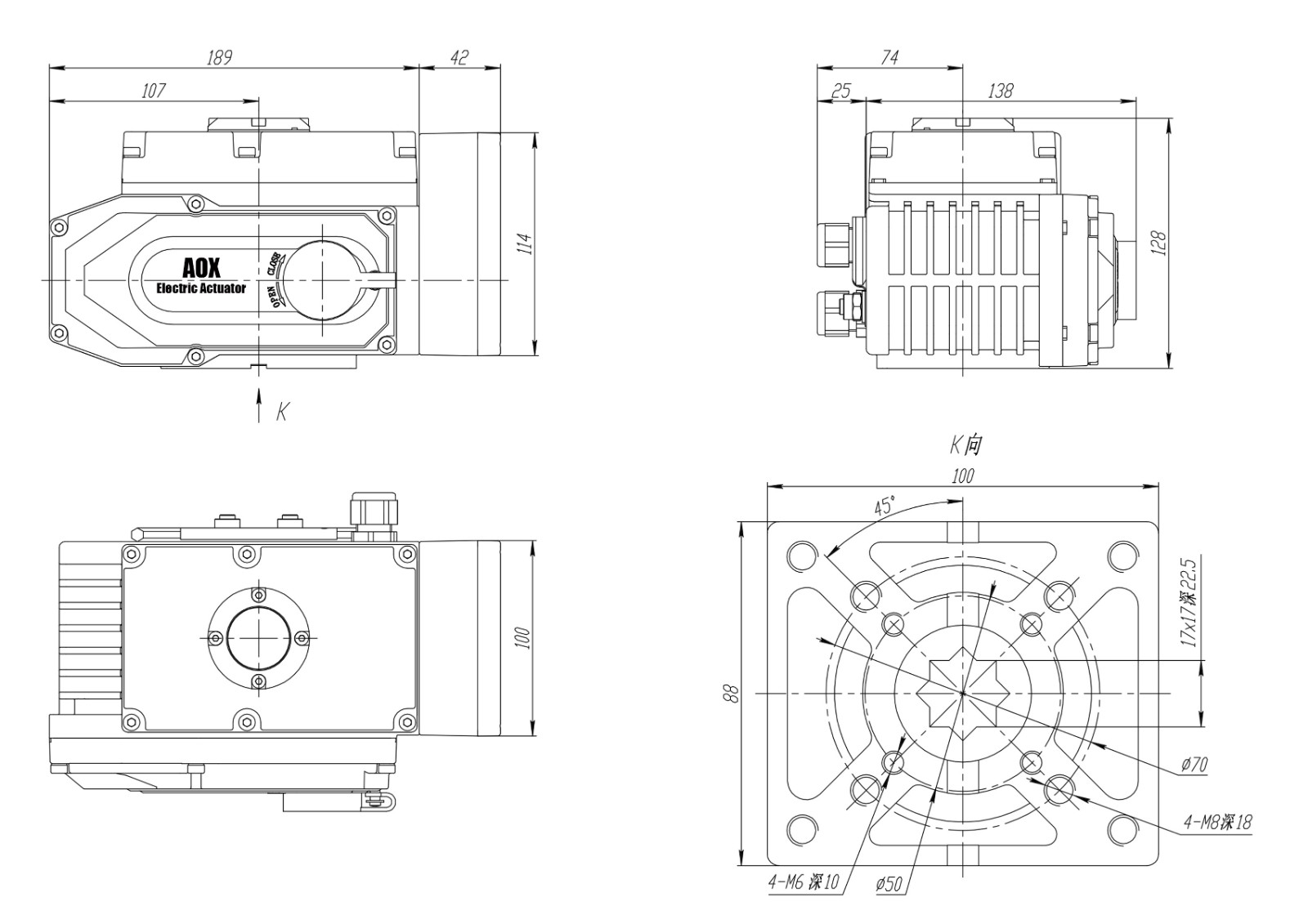 電(dian)動(dòng)閥們(men)執行器(qi)